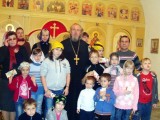 Приют Ховрино на богослужении